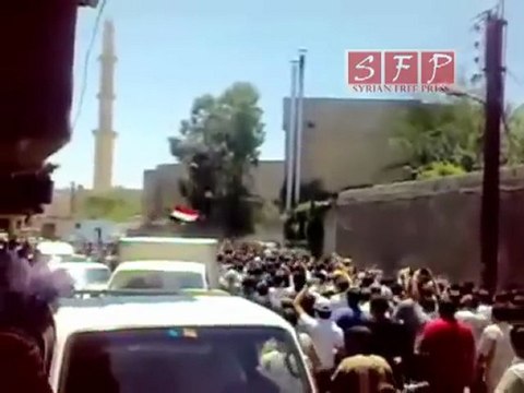 دمشق القدم مظاهرات ردا على مظاهرات التأييد الثلاثاء 21 6 2011