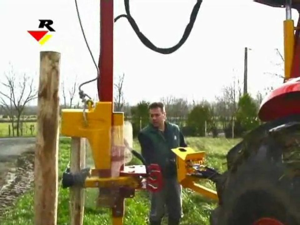 Enfonce pieux turbofrap 200 Rabaud