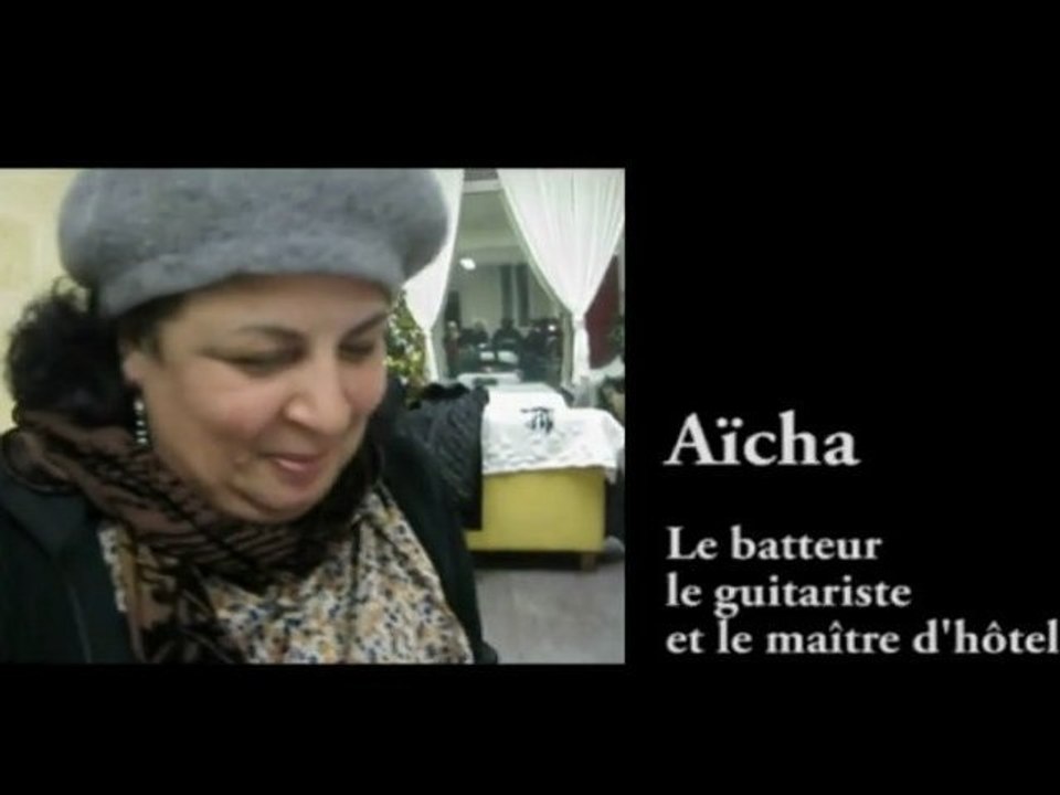 DEB | Aïcha, le batteur, le guitariste et le maître d'hôtel