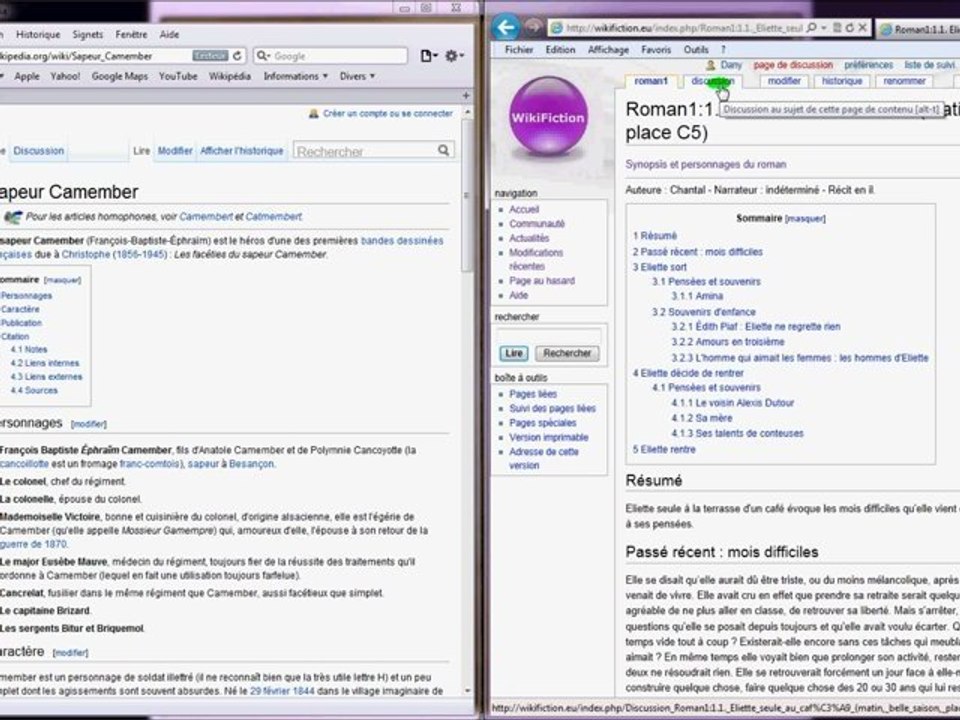 Utiliser WikiFiction pour écrire une oeuvre collective : Tuto 3