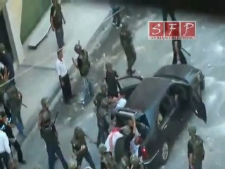 دمشق برزة البلد الإجرام في حق الأهالي 24-6-2011