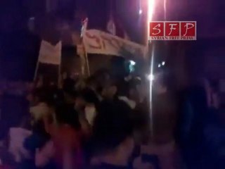 مظاهرة مسائية في مدينة سقبا و حمورية 27-6-2011