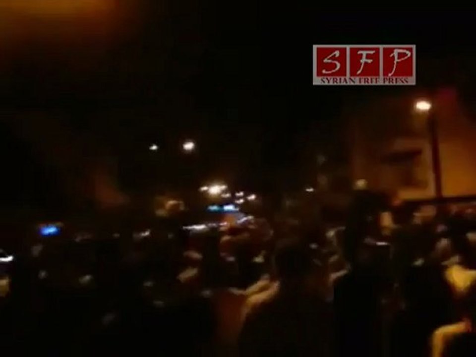 حمص الانشاءات مظاهرات مسائية الثلاثاء 28-6-2011