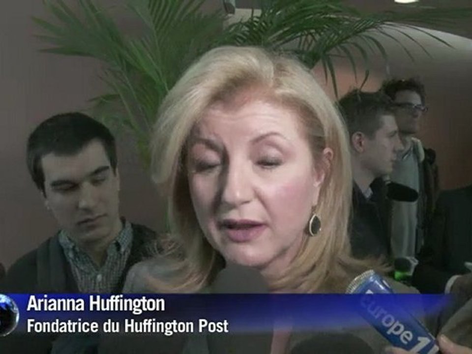 Anne Sinclair et Arianna Huffington ont officiellement lancé le "Huffington Post" français