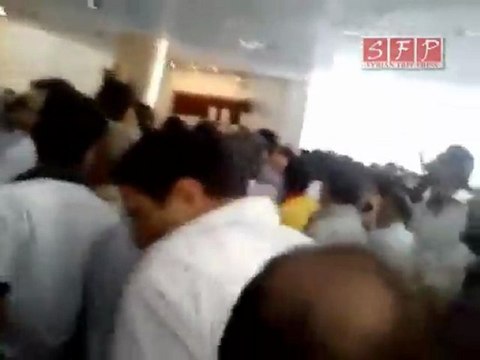 June 29th, 2011 حلب: اعتصام محامي حلب داخل القصر العدلي