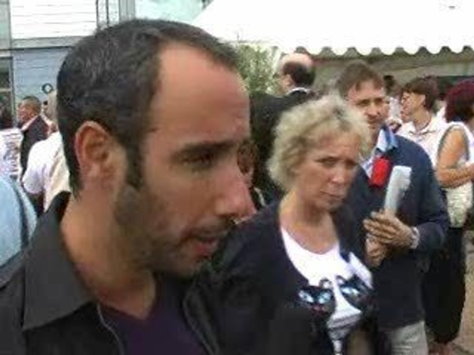 Michèle Loux soutient Laurent Fabius