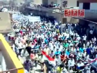 الحولة جمعة ارحل الحشود الكبيرة 1-7-2011