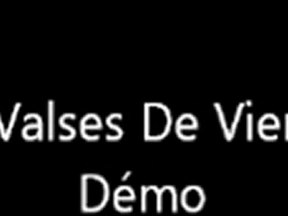 Francois Feldman - Les Valses De Vienne Démo