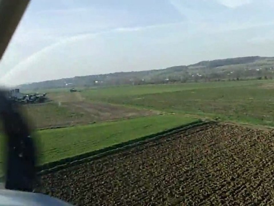 Atterrissage à St Affrique les Montagnes