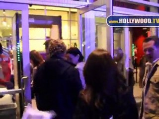 Chord Overstreet and Simon Baker love the Los Angeles Lakers