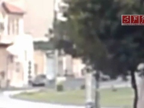 اطلاق نار كثيف في حي باب السباع حمص 1-7-2011