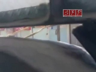 القمع الأمني العنيف لمظاهرة داريا - دمشق 1-7-2011