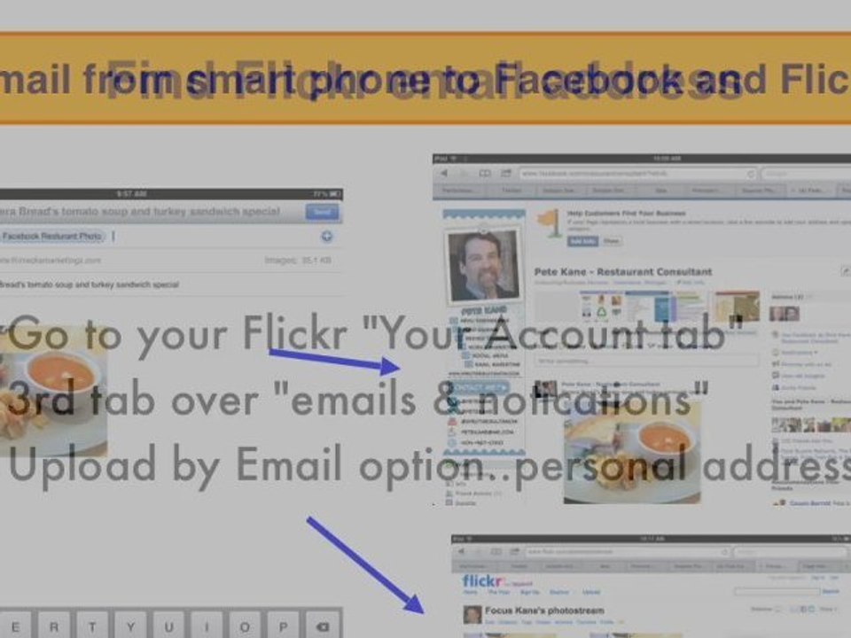 How To Share Photos From Your iPhone To Flickr and Facebook And Add Watermarks To Your Photos