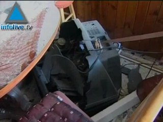 Sderot Home Hit By Kassam Rocket