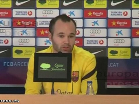 Iniesta: La situación del Real Madrid es idílica