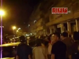 استقبال اهالي المعضمية لأحرار داريا في عرس الشهيد  4 7 2011