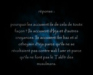 ils accusent les grands savants de mourjis - cheikh al Fawzan