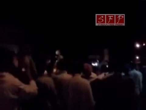 حماة رغم الحصار مظاهرة مسائية بكفرنبودة 4-7-2011