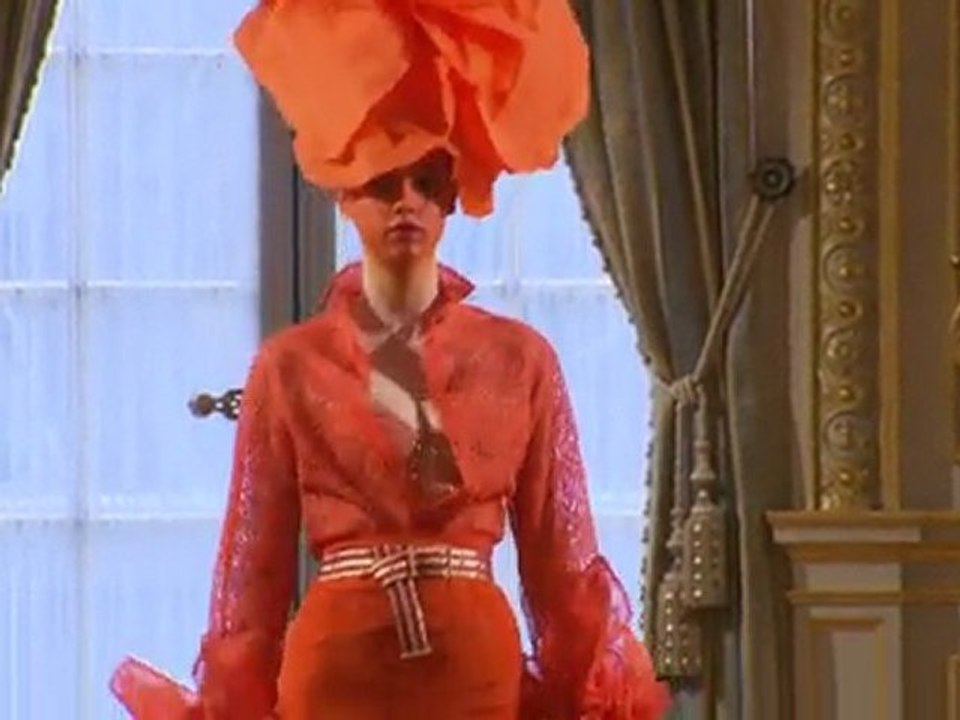 "Color Therapy" défilé Alexis Mabille Couture Printemps-Eté 2012