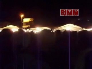 عراضة احرار قطنا وجديدة في معضمية الشام  في عرس الشهيد 4 7 2011