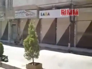 ‫معرة النعمان -إضراب عام رداً على دخول الجيش 5-7-2011