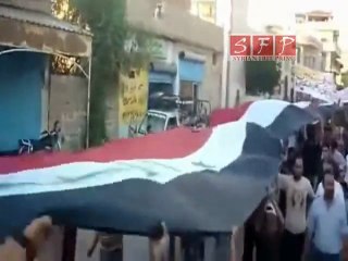 مظاهرة مدينة بنش يوم الثلاثاء 5-7-2011