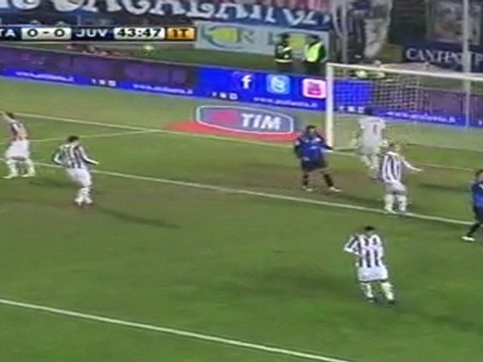 Atalanta - Juventus 0-2 (Serie A, Full Highlights, 21.01.2012)