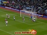 Астон Вилла - Эвертон (1-1) 14.01.2012