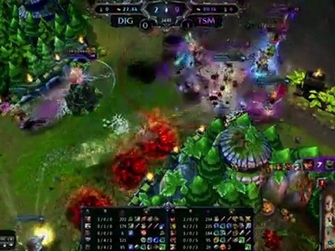 LoL : 1/2 TSM vs Dignitas game 2