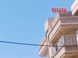 حمص الإنشاءات أصوات القنابل الصوتية 7-8-2011