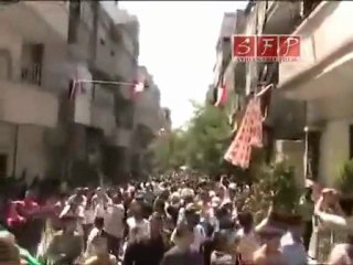 حمص تشييع الشهيد خالد العفنان 11-7-2011