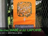 WABÉ et Jean-Jacques LAPOIRIE, Portes Ouvertes Ateliers d'Artistes 2011 à Montreuil