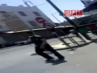 إضراب سوق الناعورة والمسقوف حمص الخميس 14-7-2011