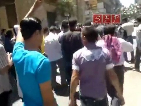 دوما خميس الاضراب العام و اغلاق المحال التجارية مع مظاهرات 14 7 2011