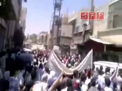 مظاهرة حي العسالي في جمعة أسرى الحرية 15-7-2011