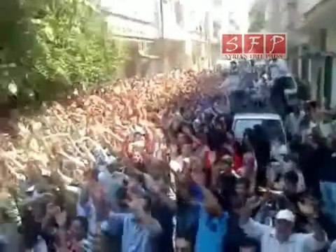حمص الخالدية زفاف الشهيد خالد حلاق ابن 13عاما 16 7 2011