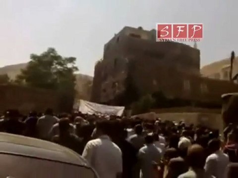 مظاهرات دمشق ركن الدين بعد التشيع 16 7 2011