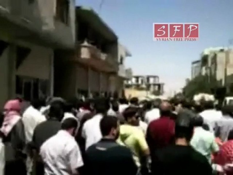 رنكوس- القلمون ريف دمشق  مظاهرة جمعة أسرى الحرية 15-7-2011