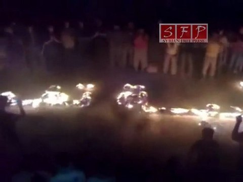 حمص تلبيسة المحاصرة مسائية بالشموع تلبيسة تفدي القابون 17 7 2011