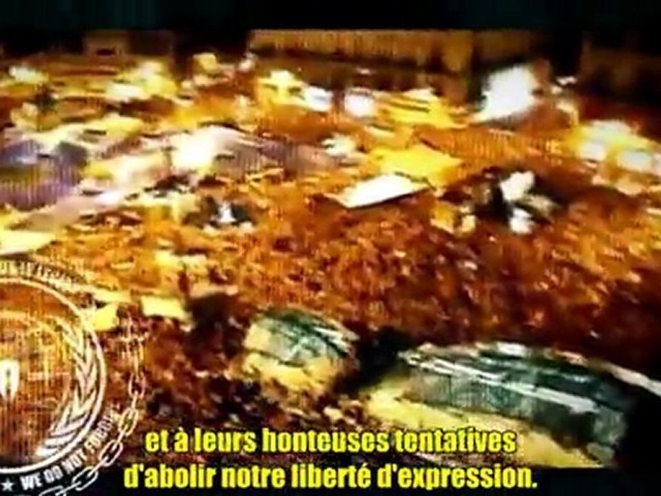 Anonymous - La Résistance est là ! Message aux dirigeants du Monde #GlobalRevolution 2012
