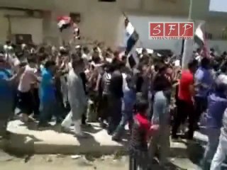 حوران ناحتة مظاهرات جمعة احفاد خالد 22-7-2011