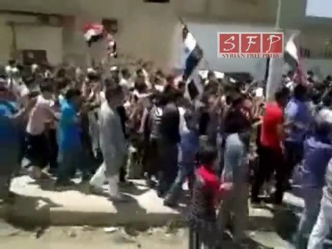 حوران ناحتة مظاهرات جمعة احفاد خالد 22-7-2011