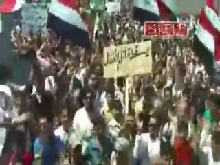 مظاهرة في مدينة بصر الحرير في جمعة احفاد خالد 22-7-2011