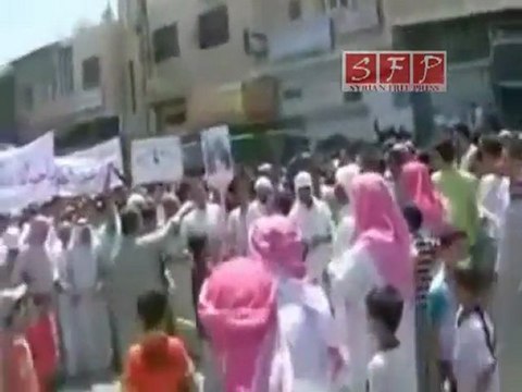 حماة طيبة الامام مظاهرات جمعة احفاد خالد 22-7-2011