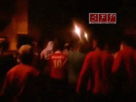 عرطوز - ريف دمشق مسائية جمعة الله معنا 5-8-2011