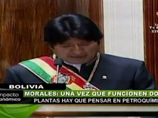 Bolivia planea empresas para industrializar hidrocarburos