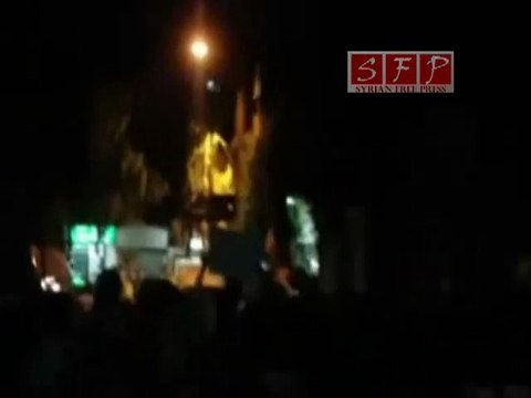 دمشق الميدان قرب جامع الحسن مساء 23-7-2011