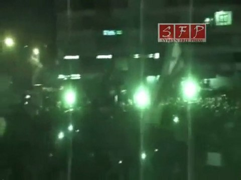 حماة مسائيه ساحه العاصي 25-7-2011