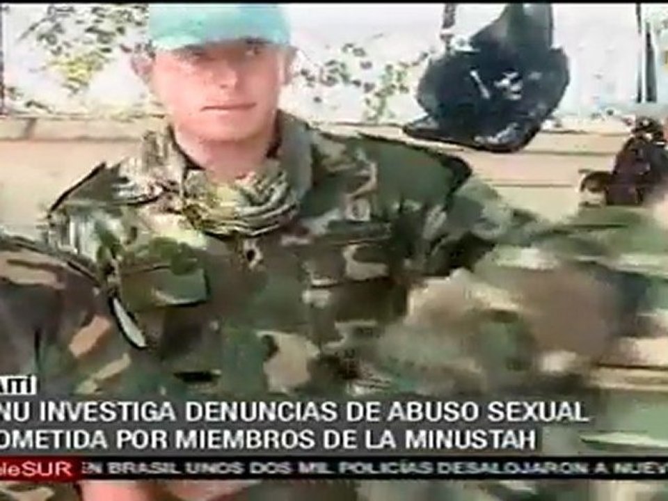 ONU investiga presuntos abusos sexuales de Minustah en Haití