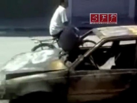 عصابة الاسد تستبيح حمص باب السباع 6-8-2011